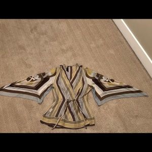 BCBG Max Azria Sheer Top